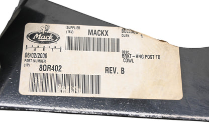 Mack 8QR402 Housing Post To Cowling Bracket NOS