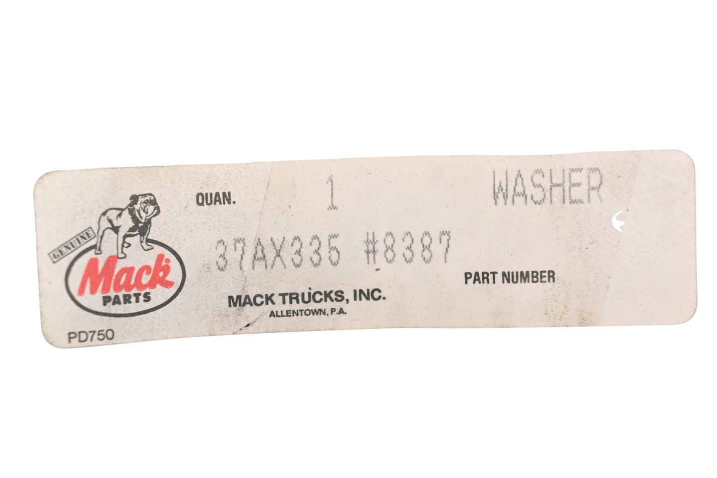 Mack 37AX335 Washer NOS