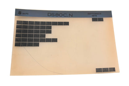 OEM Suzuki DS8CN Parts Catalog Microfiche Rev:9/1978