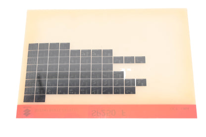 OEM Suzuki SP250F SP250 F Parts Catalog Microfiche Rev:10/1984