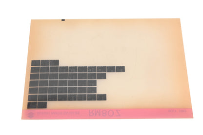 OEM Suzuki RM80Z RM80 Z Parts Catalog Microfiche Rev:5/1982
