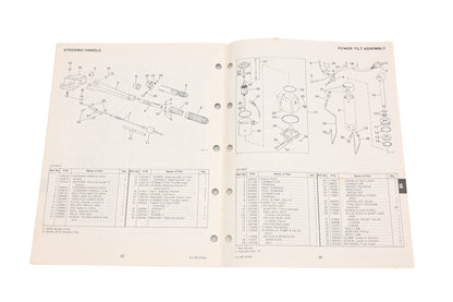 OMC 394666 1983 E65/J65 Model Parts Catalog