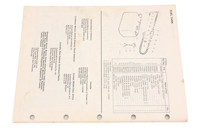OMC 394666 1983 E65/J65 Model Parts Catalog