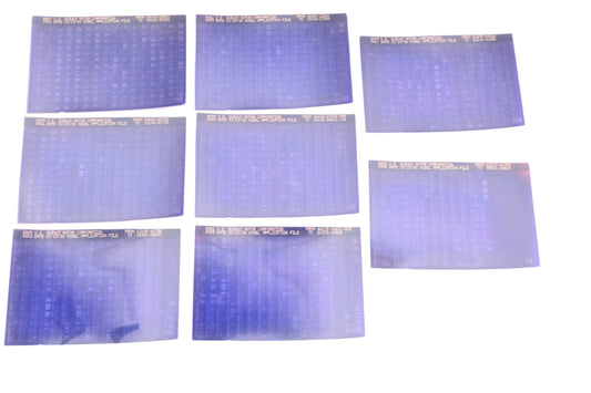OEM Suzuki WE049-61 Model Application File Microfiche Lot of 8 Rev:3/29/1980