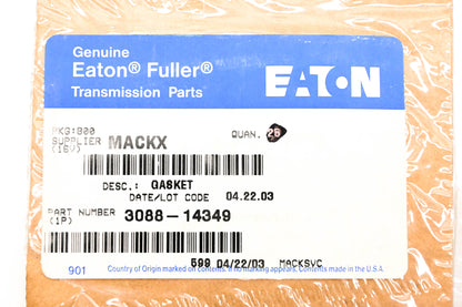 Mack 3088-14349, 14349 Eaton Fuller Gasket NOS