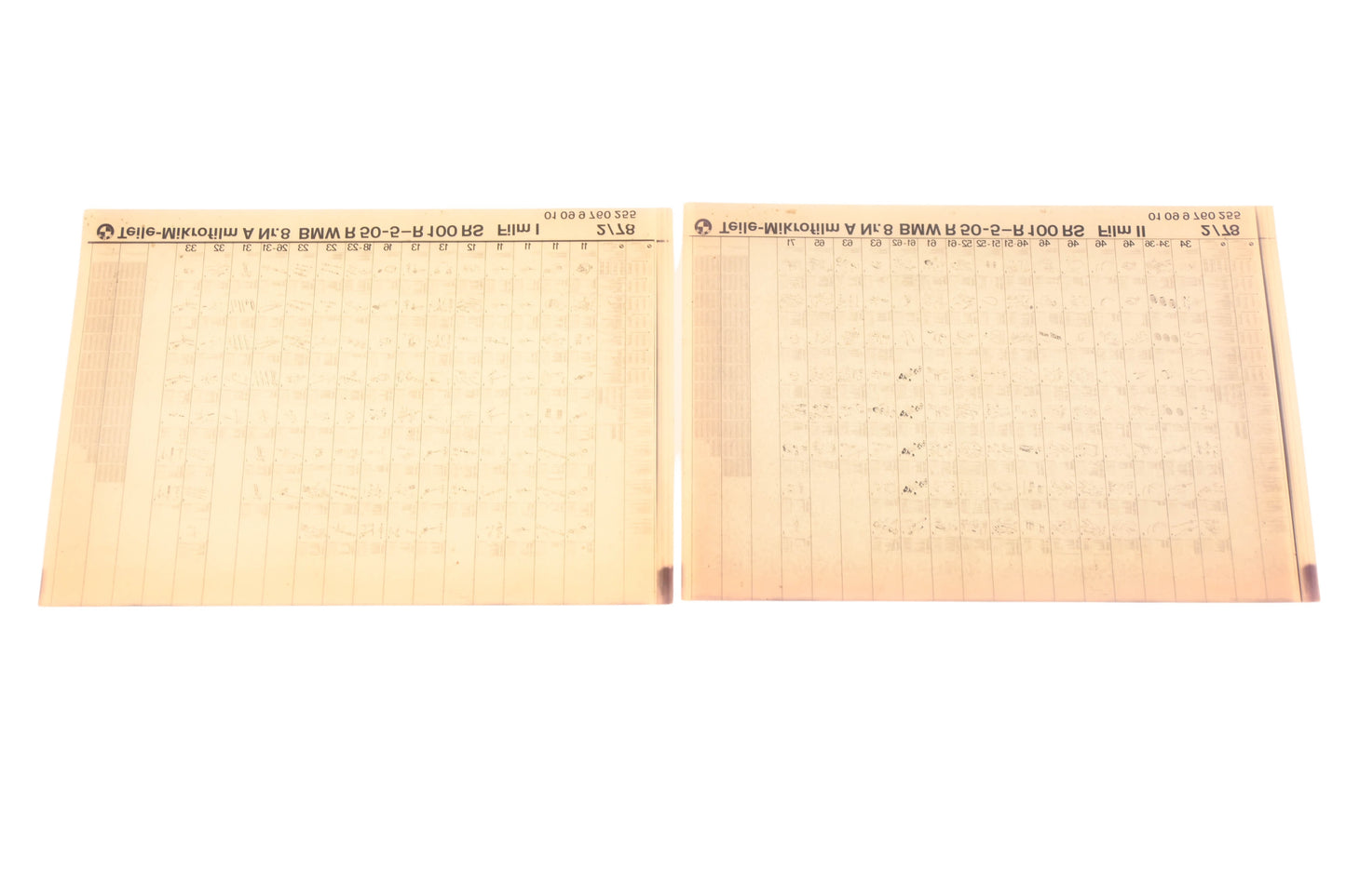 OEM BMW 01099760255 R 50-5-R 100 RS Microfiches Rev:2/1978