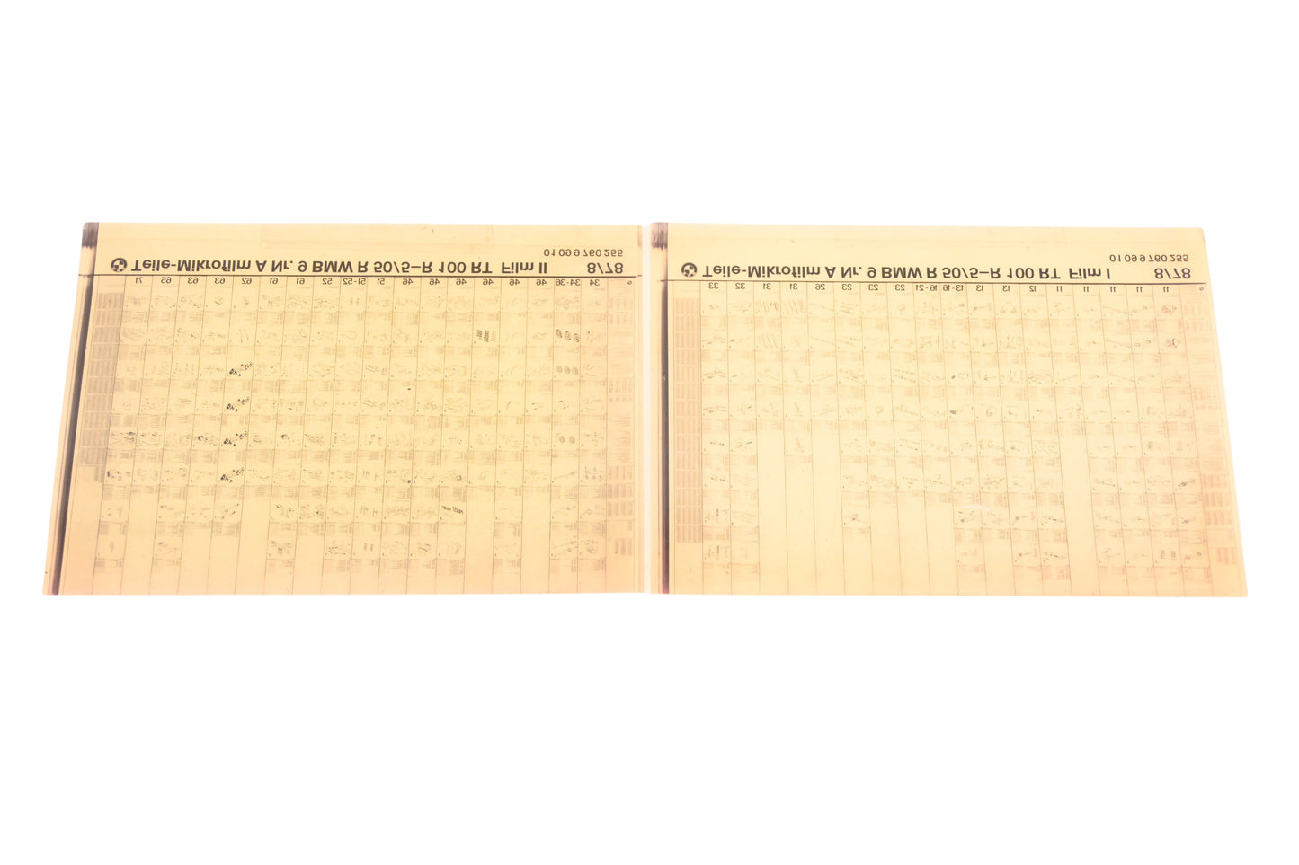 OEM BMW 01099760255 R 50-5-R 100 RS Microfiches Rev:8/1978