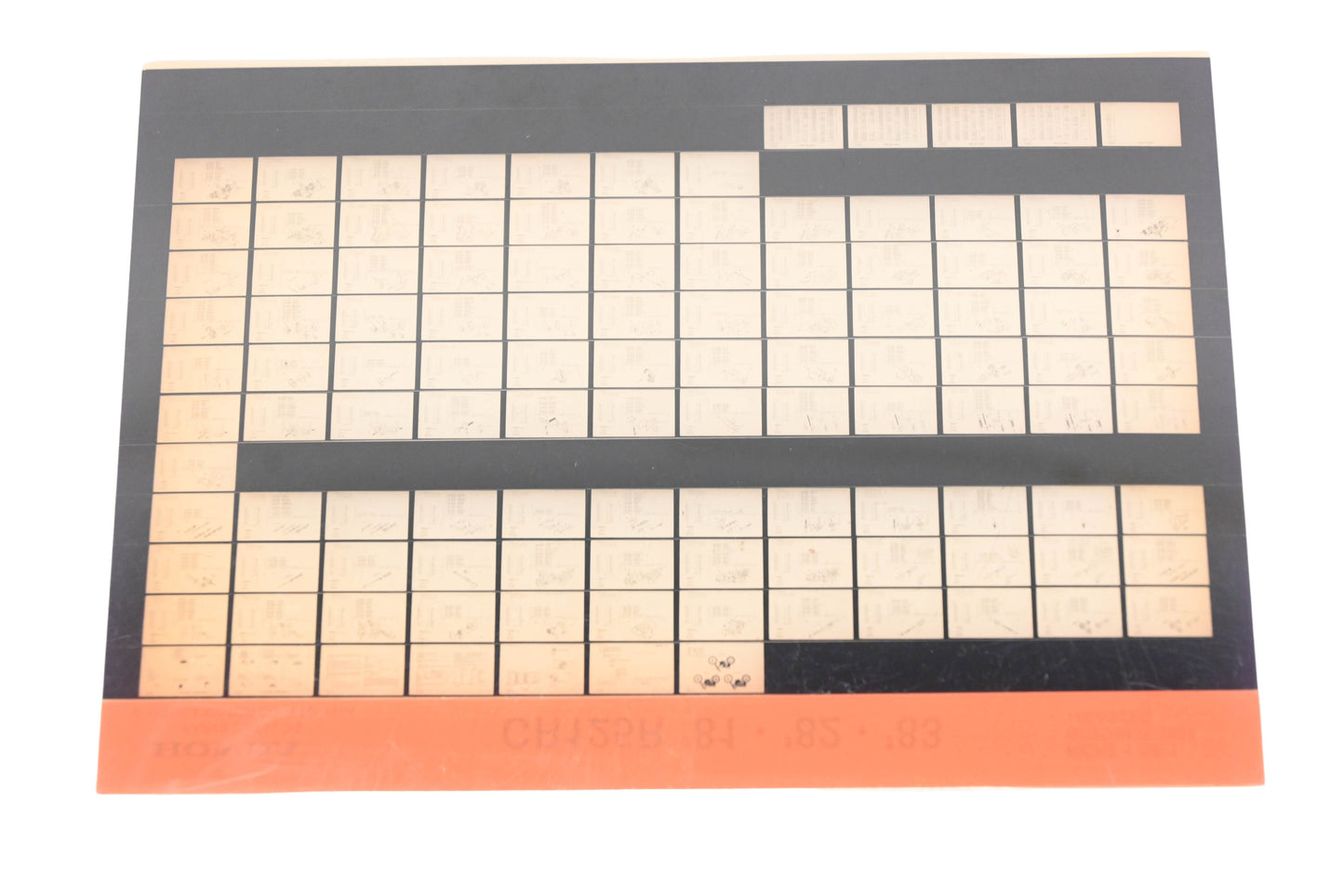 OEM Honda 14KA3CEC CR125R 1981-83 Parts Catalog Microfiche Rev:10/1984