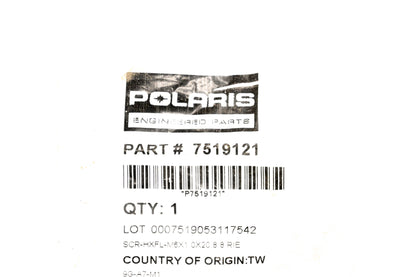 Polaris 7519121 Hex Flange Screw NOS