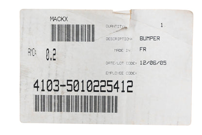 Mack 4103-5010225412, 5010225412 Renault Bumper NOS