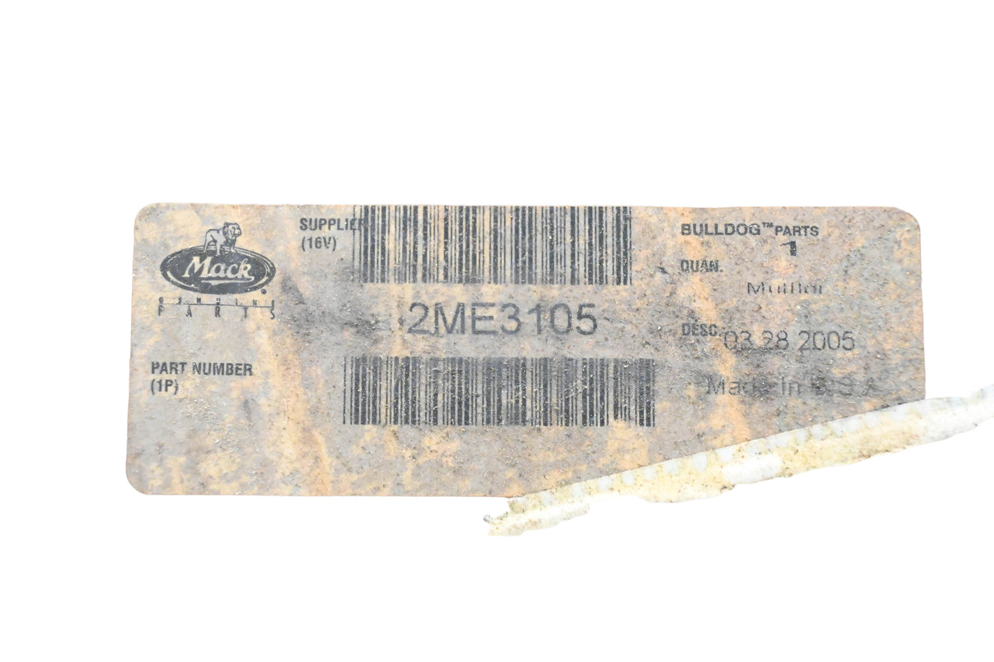 Mack 2ME3105 Donaldson Muffler NOS