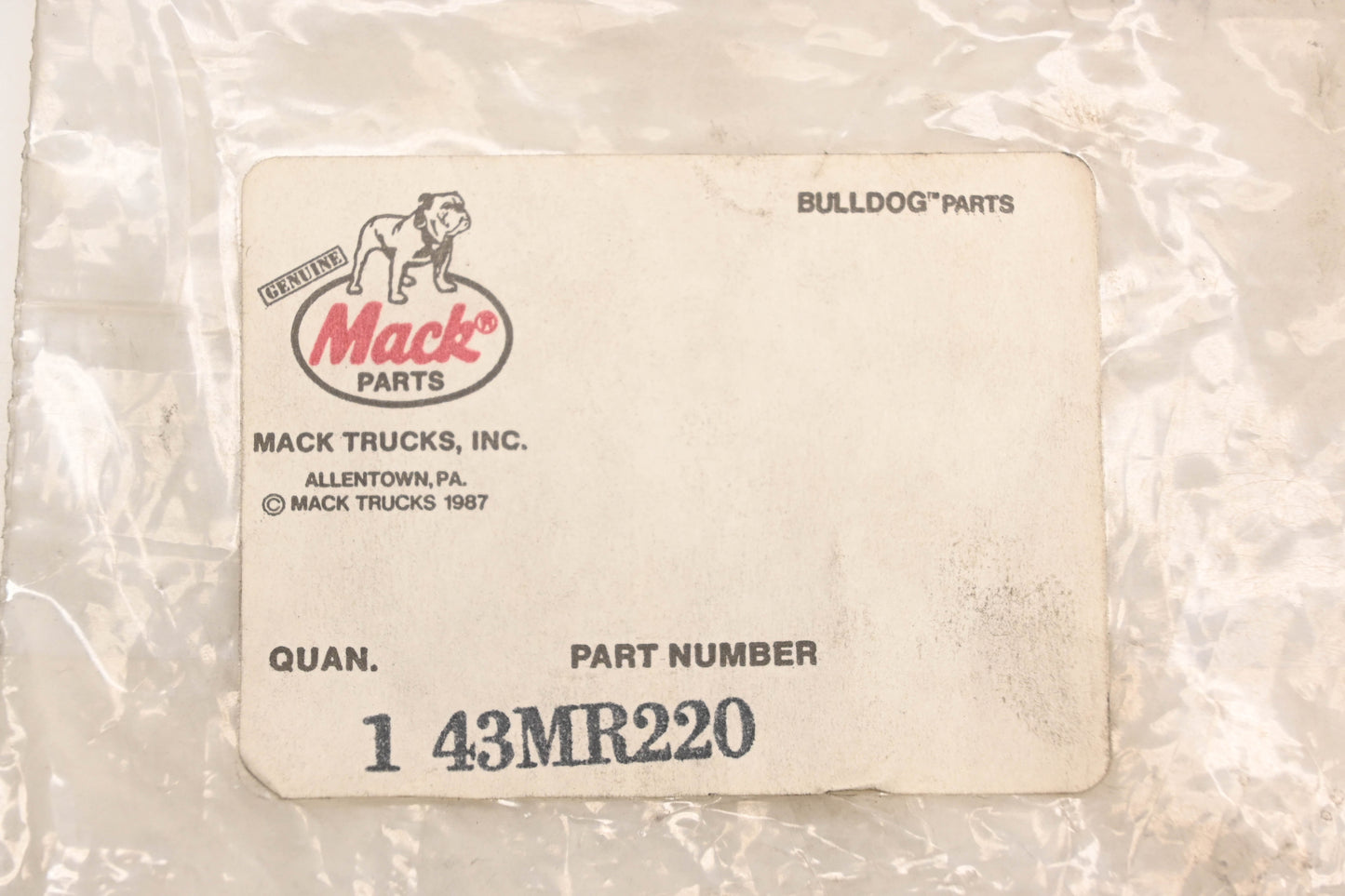 Mack 43MR220 Terminal NOS