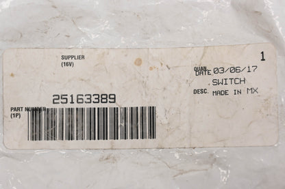 Mack 25163389 Toggle Switch Kit NOS