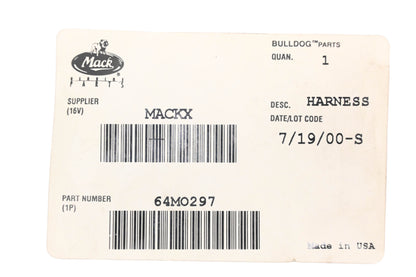 Mack 64MO297 Harness NOS