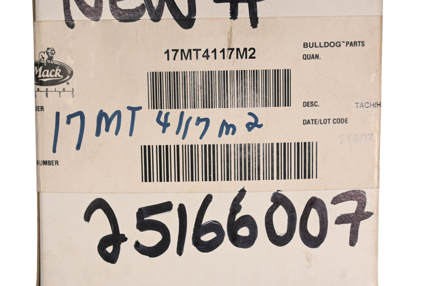 Mack 17MT4117M2, 25166007 RPM Gauge Kit NOS