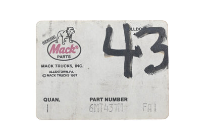 Mack 6MT437M, 7SM28047M Prestolite Speedometer Gauge Kit NOS