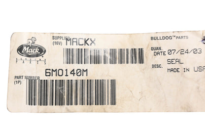 Mack 6MO140M Seal NOS