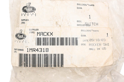 Mack 1MR4318, 25111145 Dimmer Rocker Switch NOS