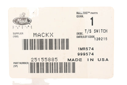 Mack 25155885 VSM Turn Signal NOS