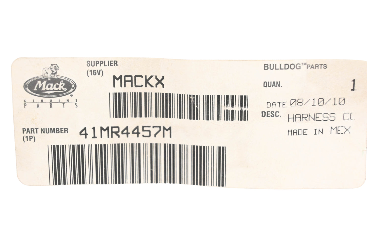 Mack 41MR4457M Wiring Harness NOS