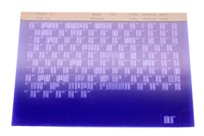 Mack RD685 3-1 RD685S3607 - RD685S4066 VRI Microfiche NOS
