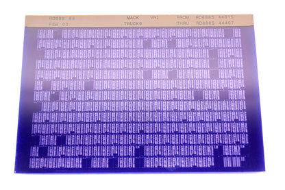 Mack RD688 69 RD688S44015 - RD688S44407 VRI Microfiche NOS