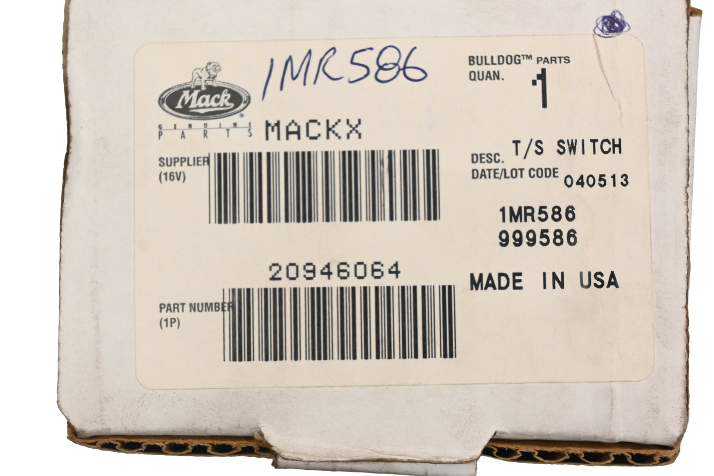 Mack 20946064, 1MR586 VSM Turn Signal NOS