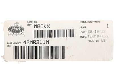 Mack 43MR311M Engine Brake Wiring Terminal NOS