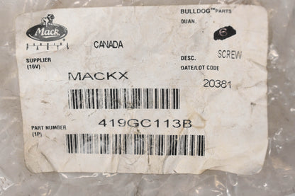 Mack 419GC113B Crankshaft Bolt NOS