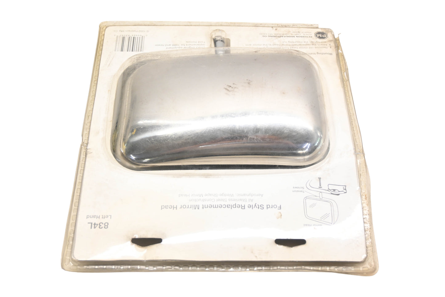 Peterson 834L Lefthand Ford Side Mirror NOS