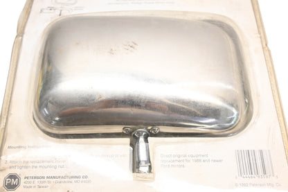 Peterson 834L Lefthand Ford Side Mirror NOS