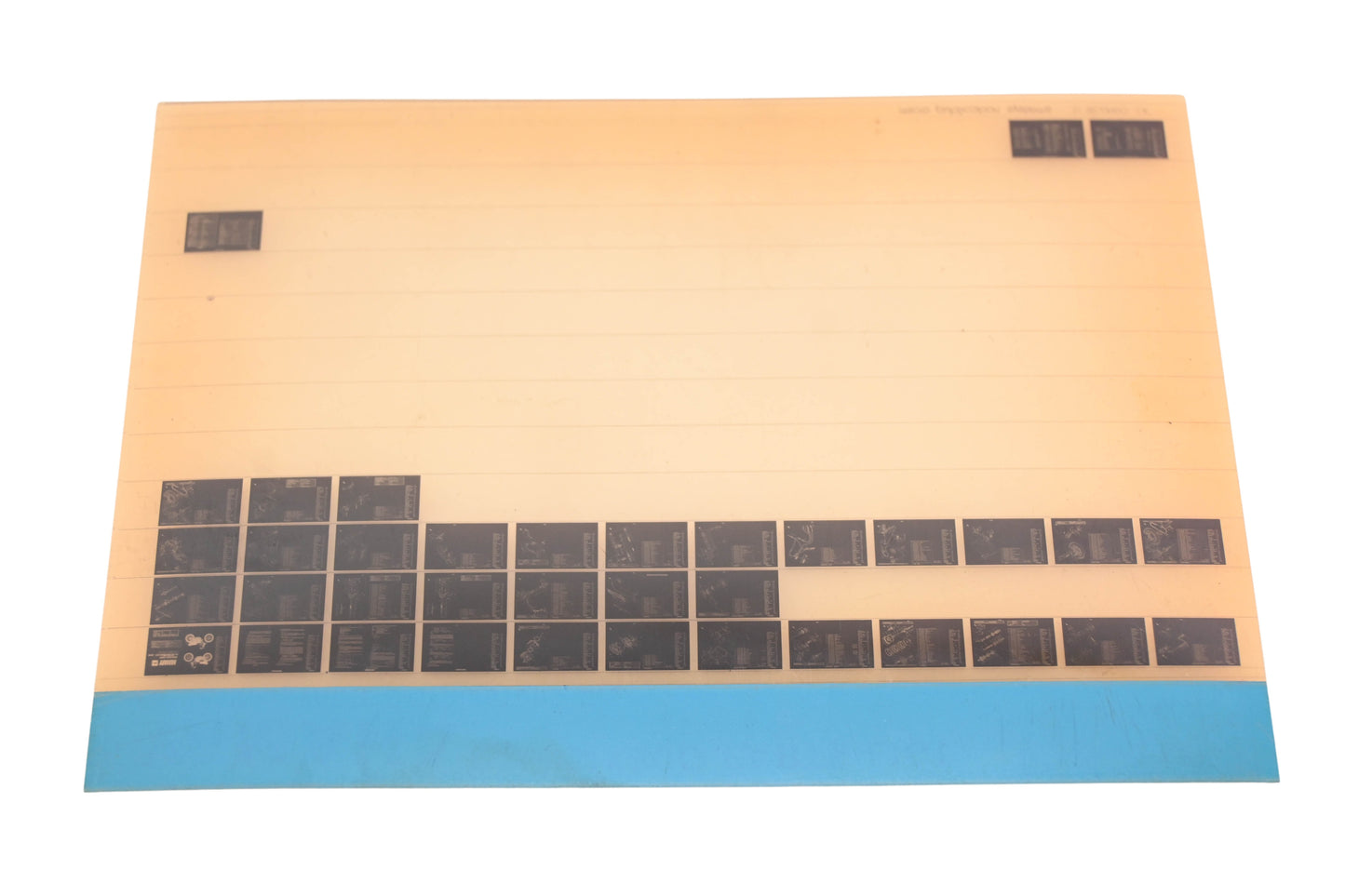 OEM Yamaha WE050-120 1980 MX80G Parts List Microfiche Rev:12/7/1979