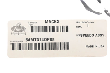 Mack 54MT314DP88, 54MT314D-P88, 25154763 Speedometer Cable Kit NOS