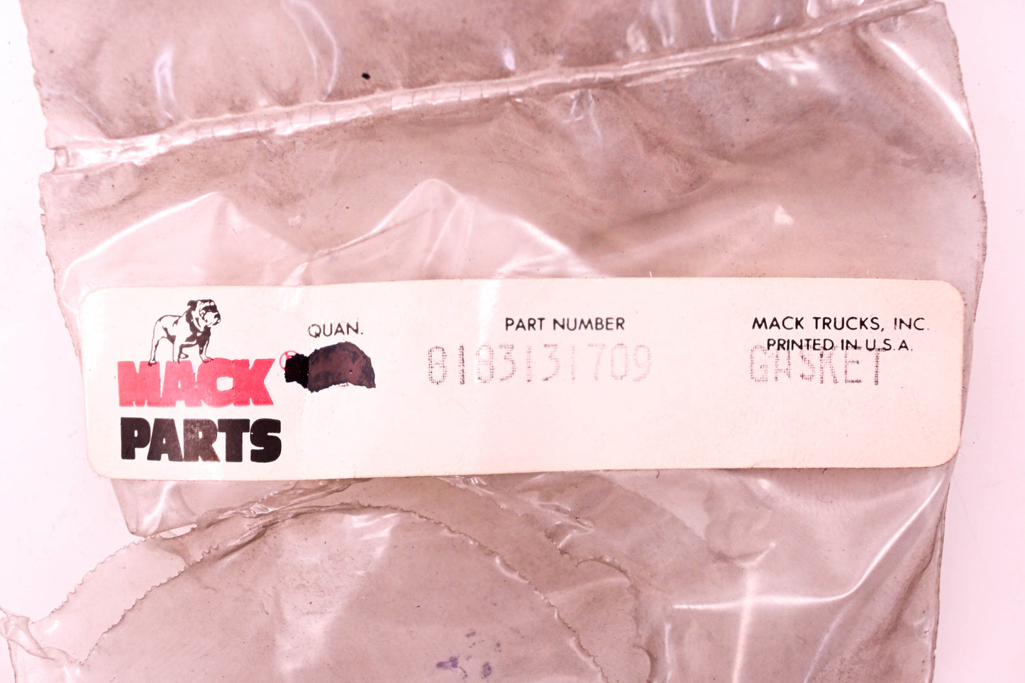 Mack 8183131709, 8183-131709 Gasket NOS
