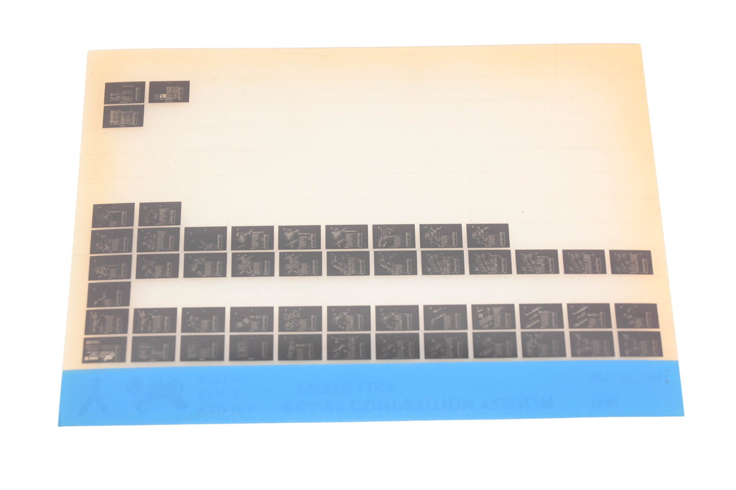 OEM Yamaha XM005-130 1984-85 Competition YZ80L/N Parts List Microfiche Rev:10/30/1984