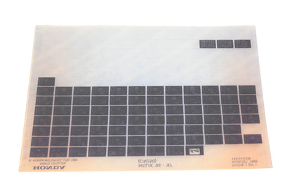 OEM Honda 14KS4GEB 1986-87 Helix CN250 Parts List MIcroficheRev:8/1986