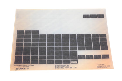 OEM Honda 14KR3FEG 1985-87 CMX250C 1986 CMX250CD Parts List Microfiche Rev:11/1986