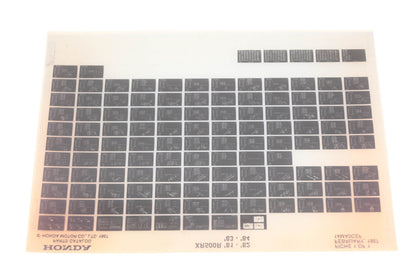 OEM Honda 14MA0CEF 1981-84 XR500R Parts List Microfiche Rev:2/1987