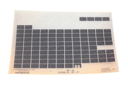 New OEM Honda 14MG2DEJ 1983-87 XL600R Parts List Microfiche Rev:12/1986 NOS
