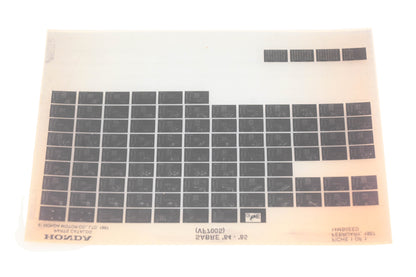 New OEM Honda 14MB0EED 1984-85 Sabre VF700S Parts List Microfiche Rev:2/1987 NOS