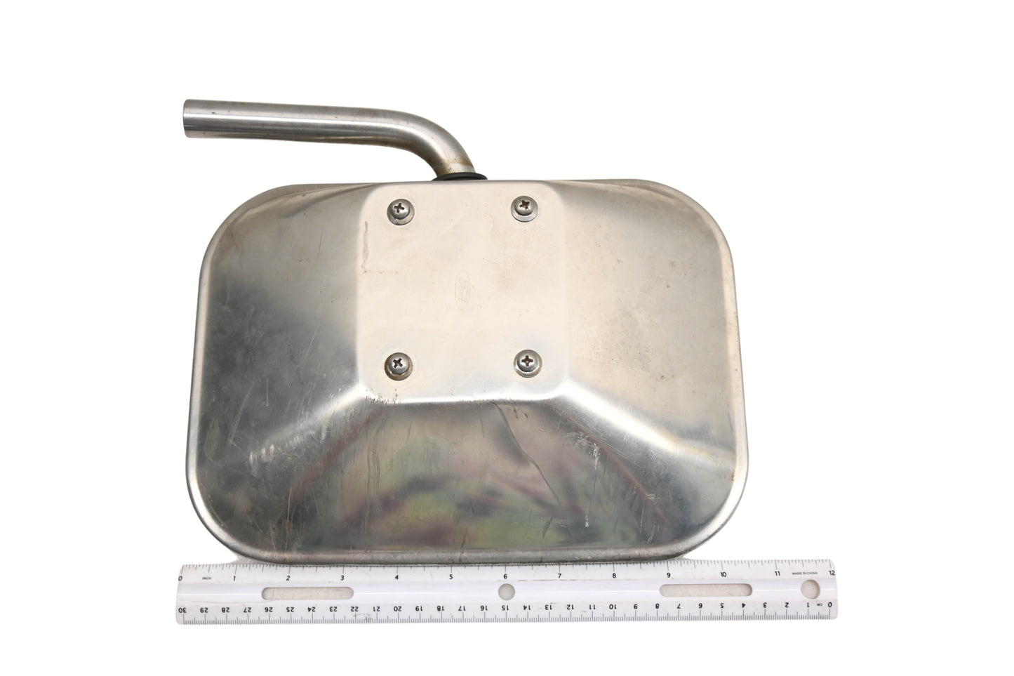 OEM Ford MX022-4 7.5"x10.5" Stainless Steel Side Mirror