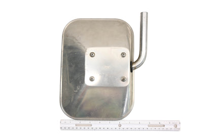 OEM Ford MX022-4 7.5"x10.5" Stainless Steel Side Mirror