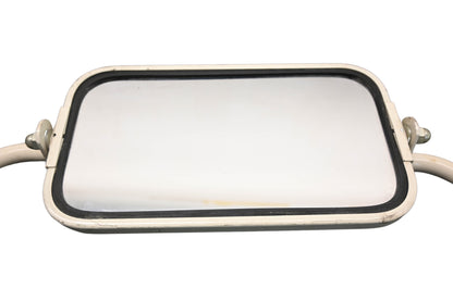 Delbar MX022-5 6"x11"White Side Mirror Assembly