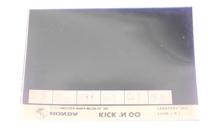 New OEM Honda XM005-144 Kick 'N Go Parts List Microfiche Rev:2/1977 NOS