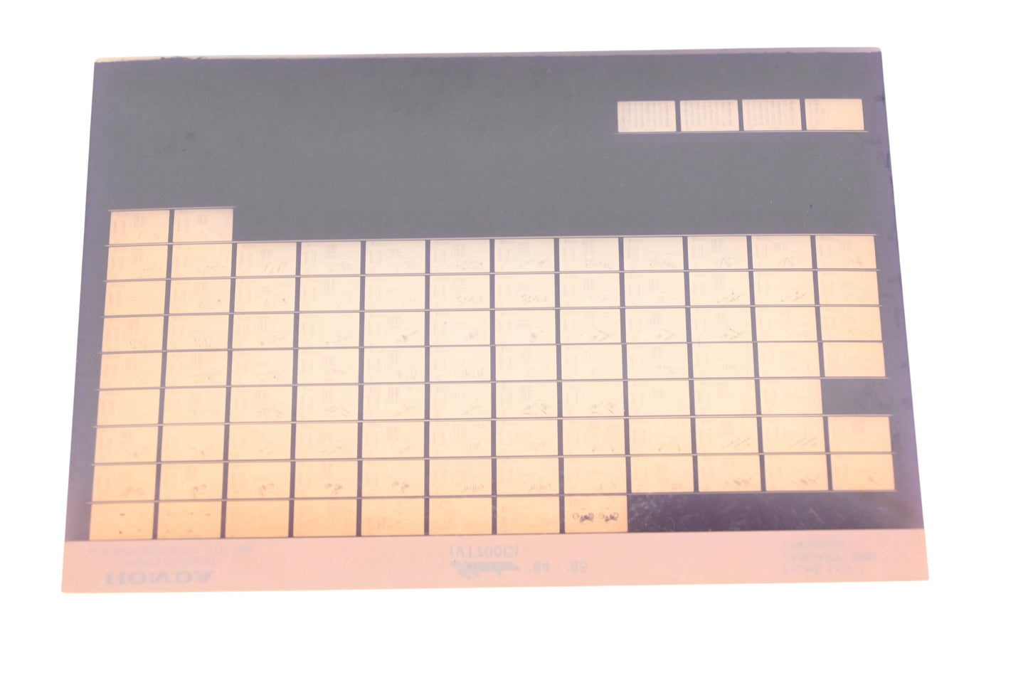 New OEM Honda 14ME9EEE 1984-85 Shadow VT700C Parts List Microfiche Rev:1/1986 NOS