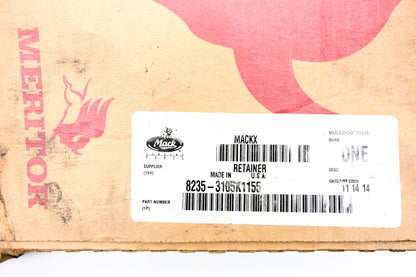 Mack 8235-3105K1155, 3105 K 1155 Meritor Bearing Retainer NOS