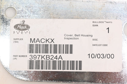 Mack 397KB24A Bell Housing Inspection Cover NOS
