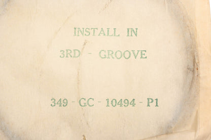 Mack 349GC10494P1 3rd Groove Piston Ring NOS