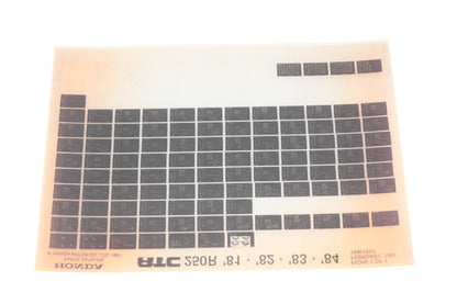 OEM Honda 14961BEF 1981-84 ATC250R Parts List Microfiche Rev:2/1987
