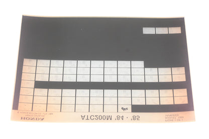 OEM Honda 14VM3EED 1984-85 ATC200M Parts List Microfiche Rev:8/1984